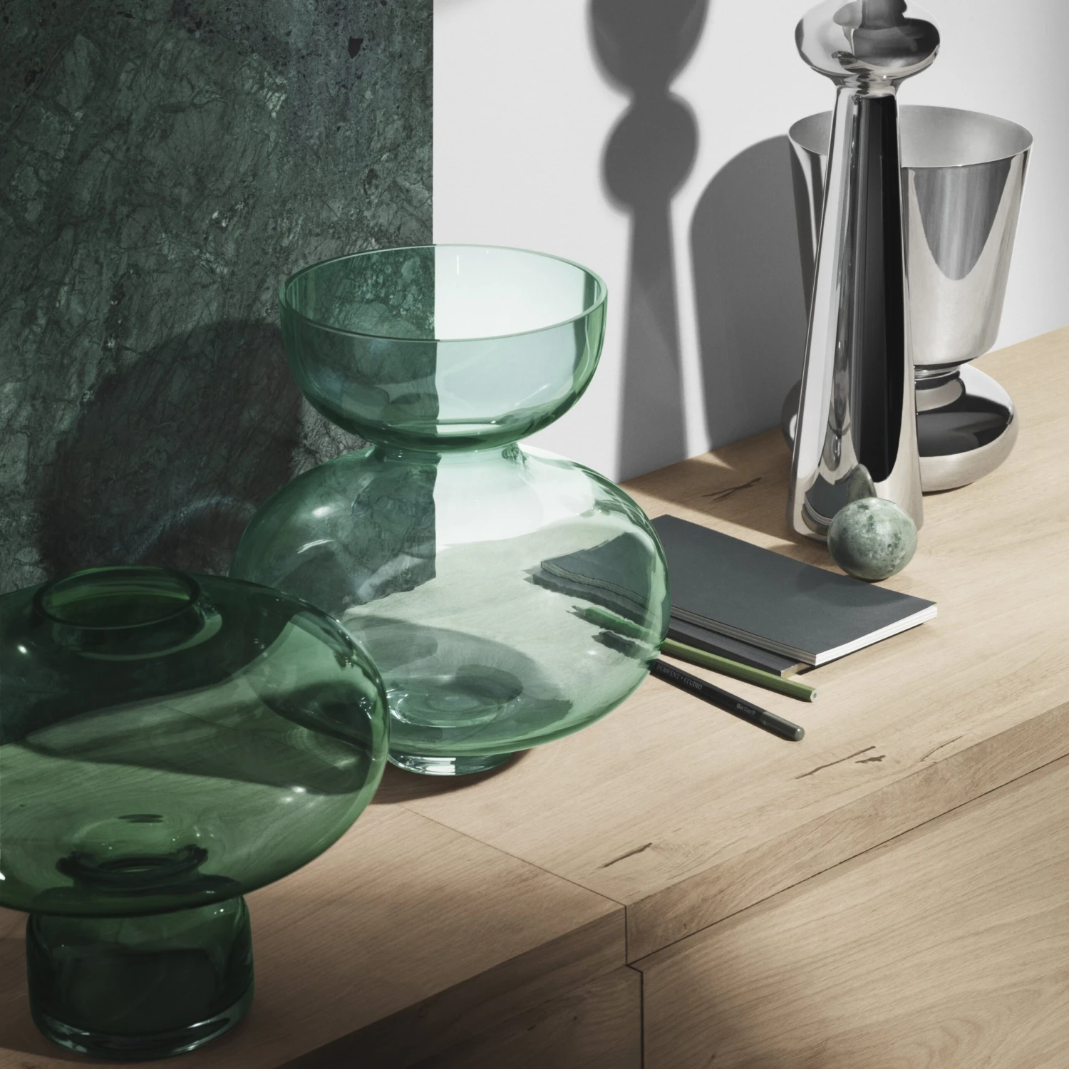 Georg Jensen Alfredo Vaas Helder Groen - Afbeelding 2