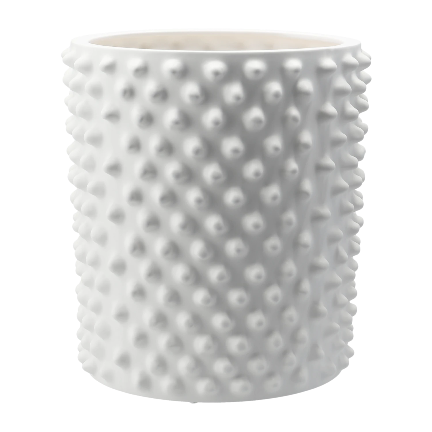 DBKD Cloudy Bloempot Mat Wit