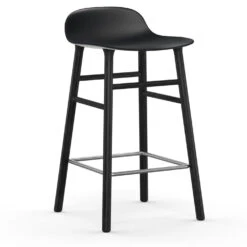 Normann Copenhagen Form Chair Barkruk Gelakte Eiken Poten 65 Cm