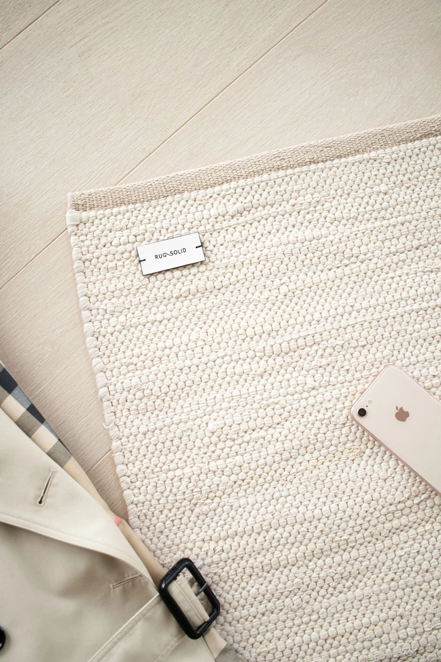 Cotton Vloerkleed 60 X 90 Cm. - Afbeelding 3