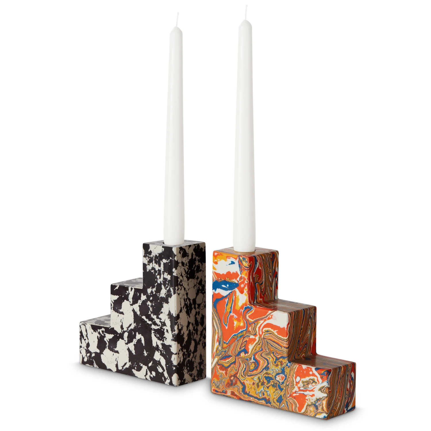 Tom Dixon Swirl Getrapte Kandelaar 2-pak - Afbeelding 3