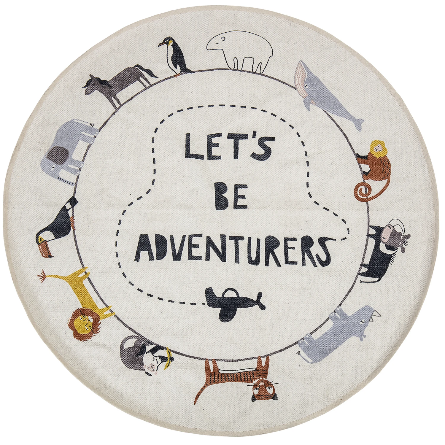 Bloomingville Vloerkleed Ø130 Cm