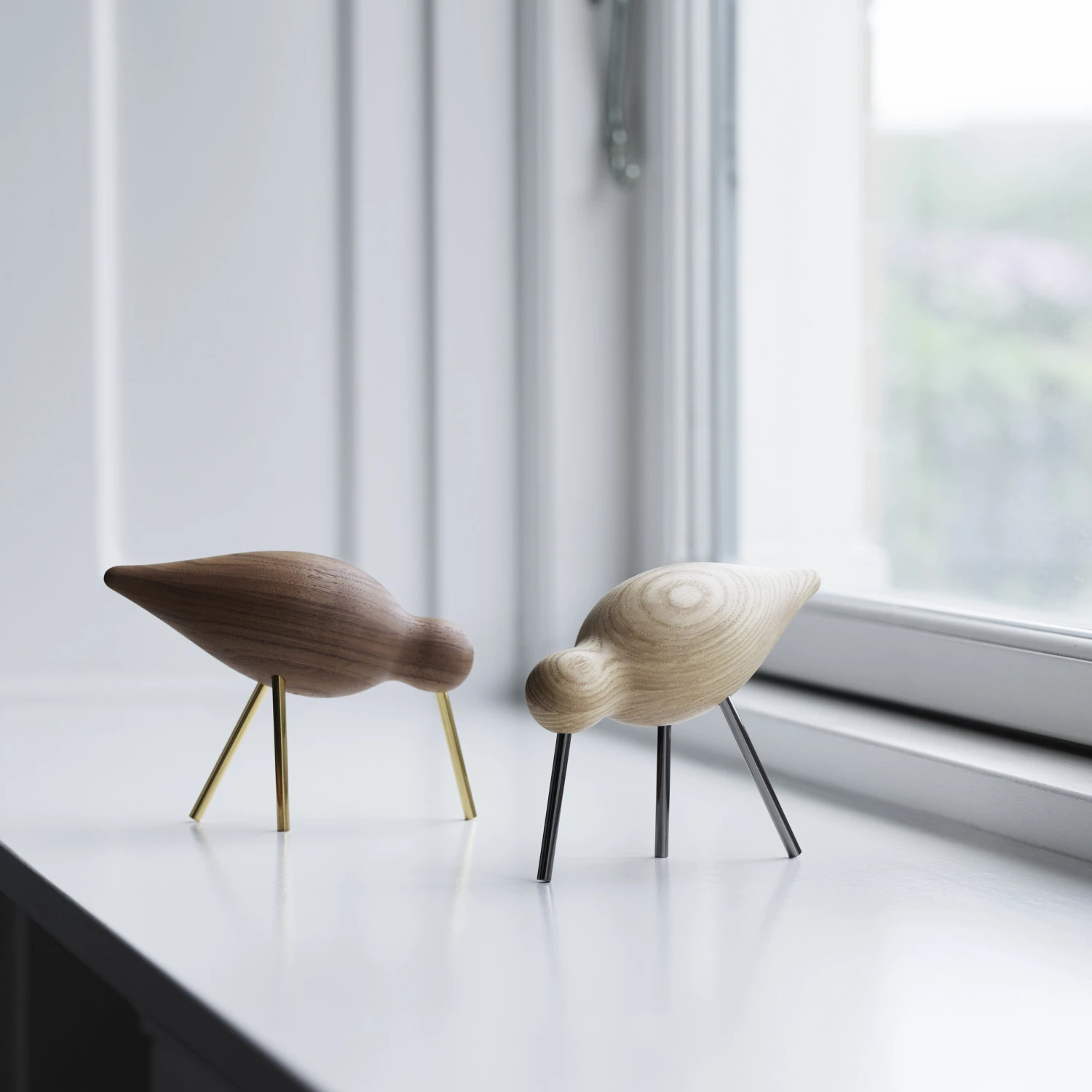 Normann Copenhagen Shorebird Walnoot-messing - Afbeelding 2