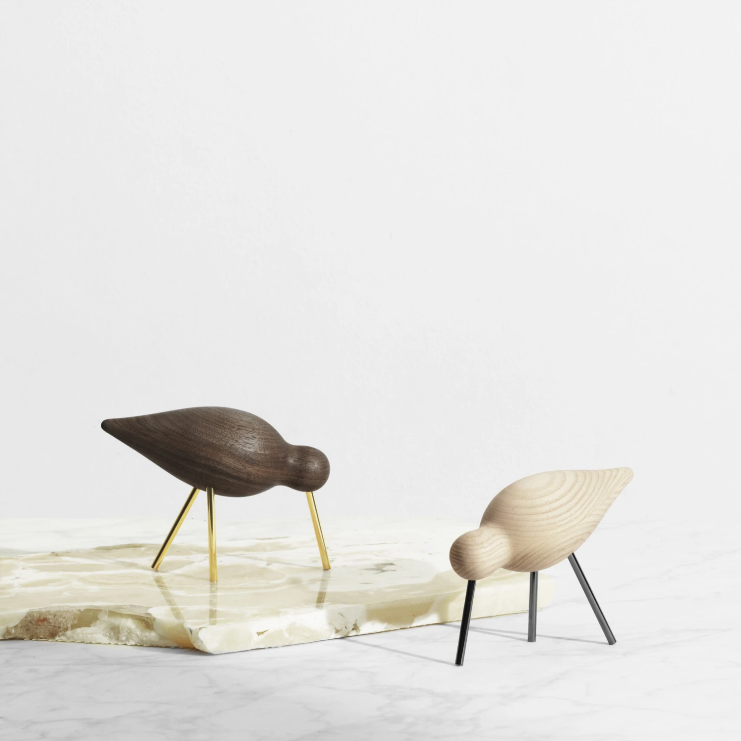 Normann Copenhagen Shorebird Walnoot-messing - Afbeelding 3