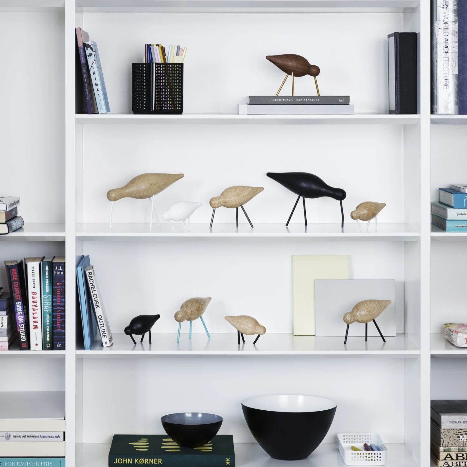 Normann Copenhagen Shorebird Walnoot-messing - Afbeelding 4