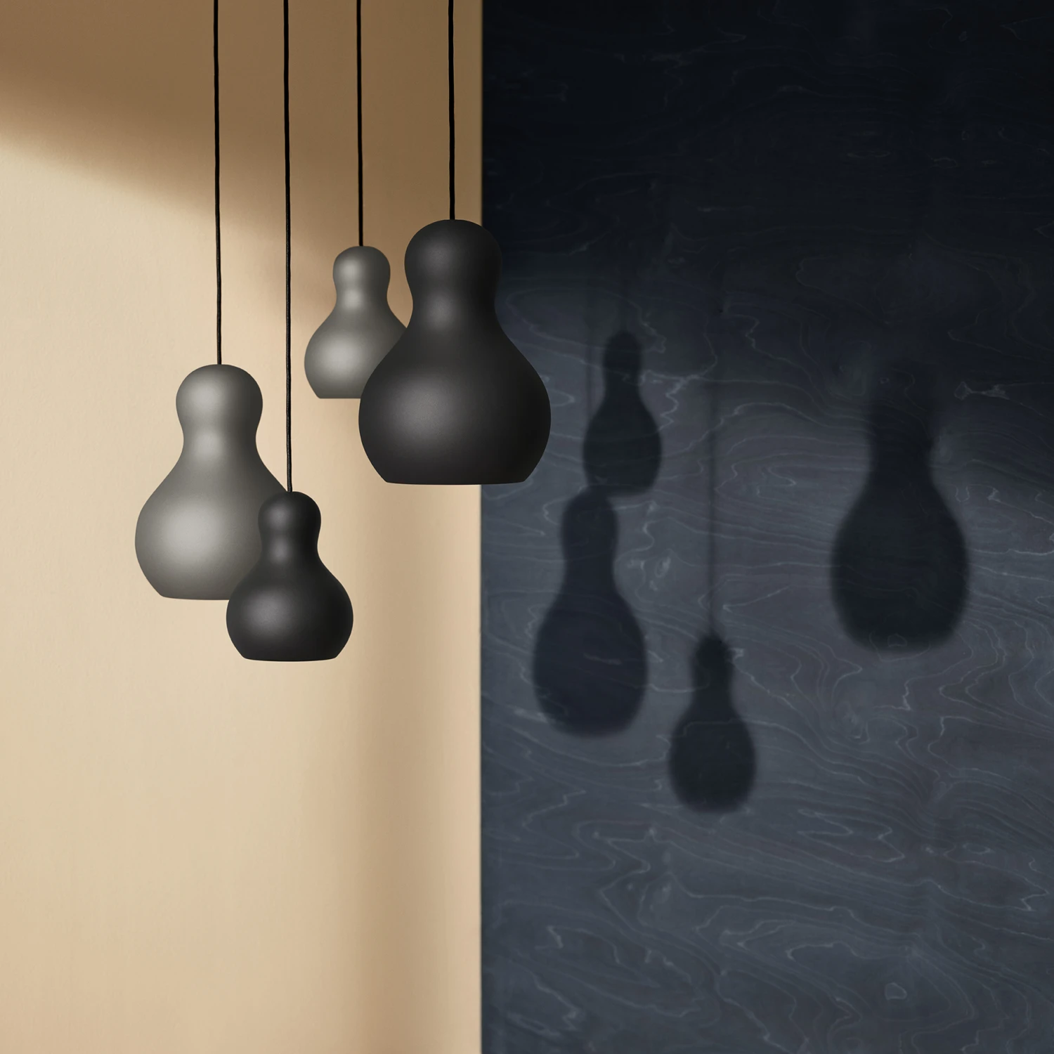 Fritz Hansen Calabash P2 Hanglamp Mat - Afbeelding 2
