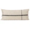Ferm LIVING Calm Kudde Camel-black
