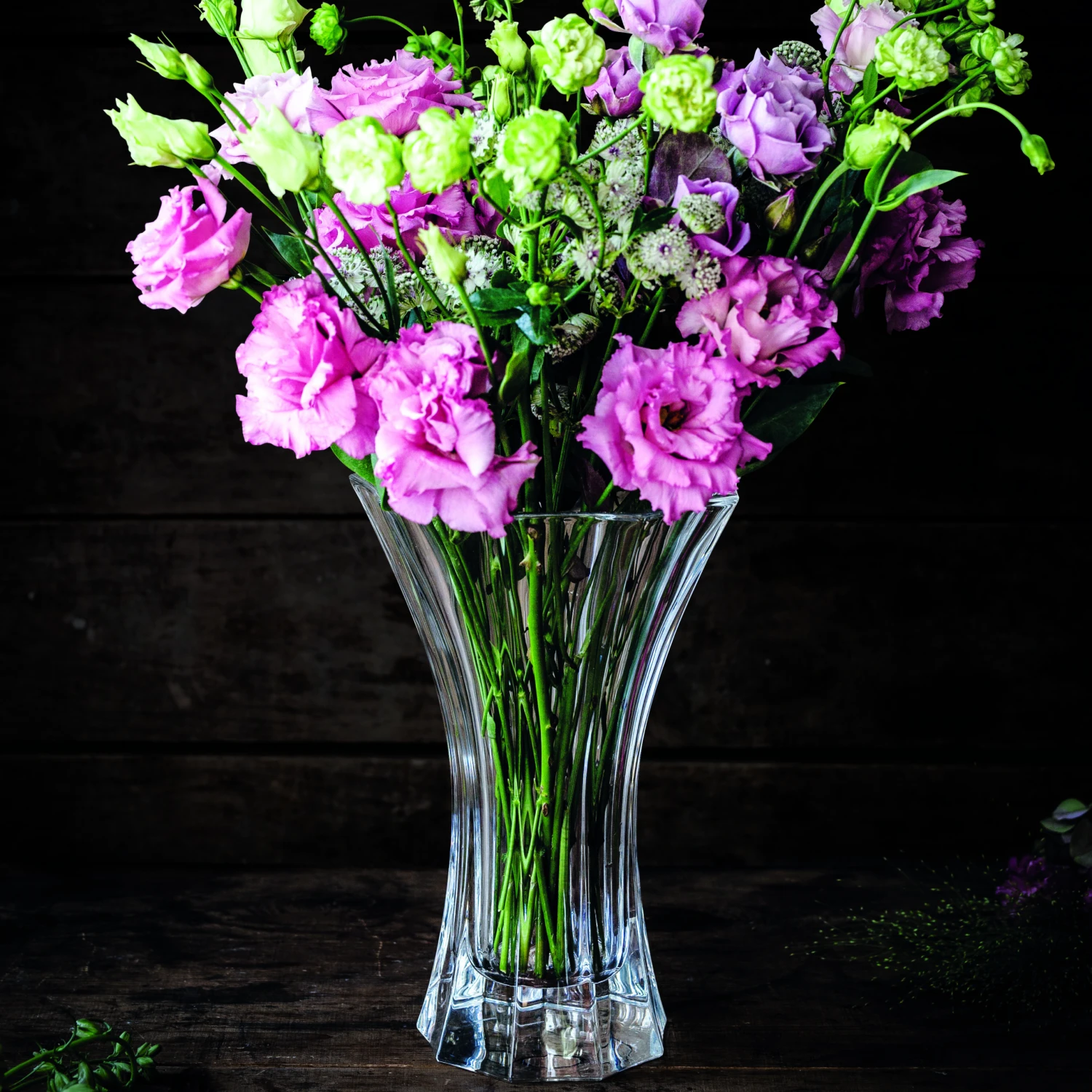 Nachtmann Saphir Vaas 24 Cm - Afbeelding 2