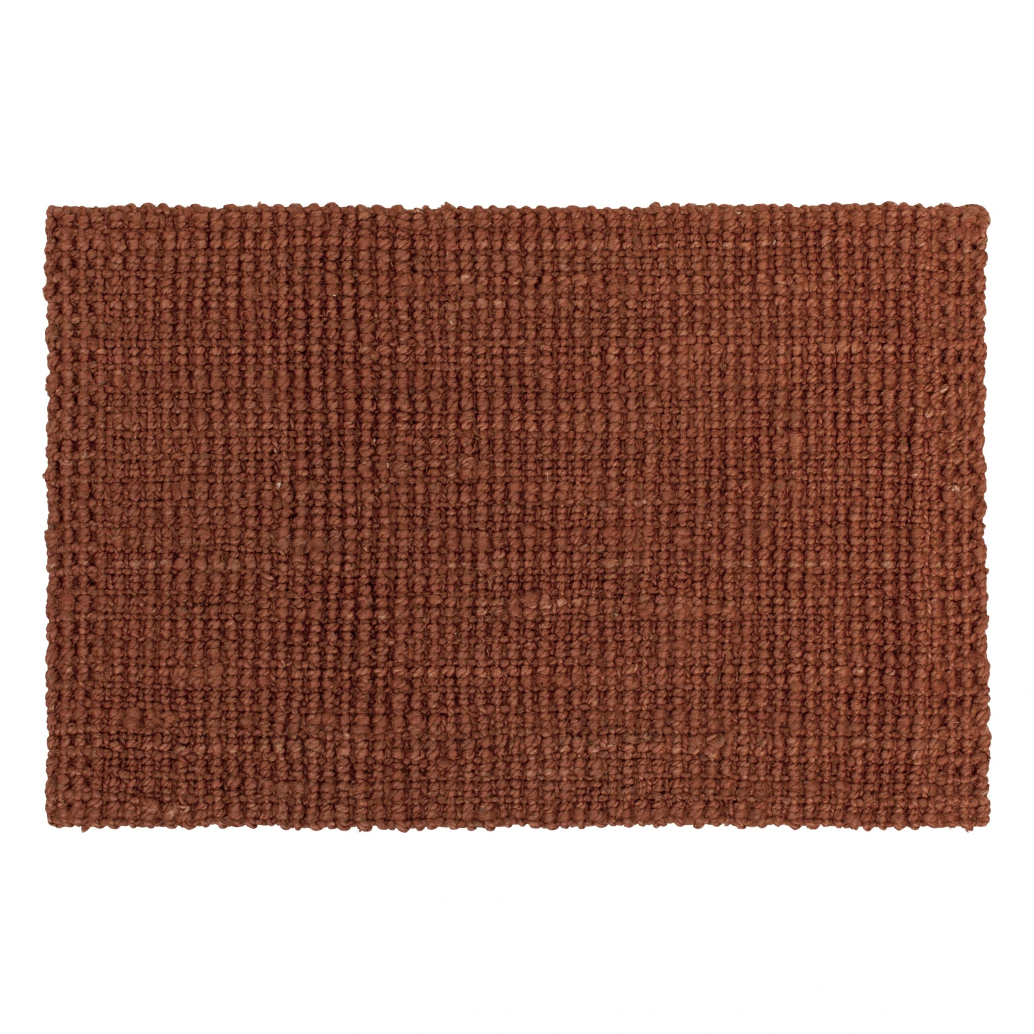 Dixie Jute Deurmat Rusty Red