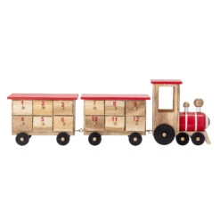 Bloomingville Paulownia Kerstkalender Trein