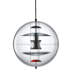 Verpan VP Globe Coloured Glass Plafondlamp
