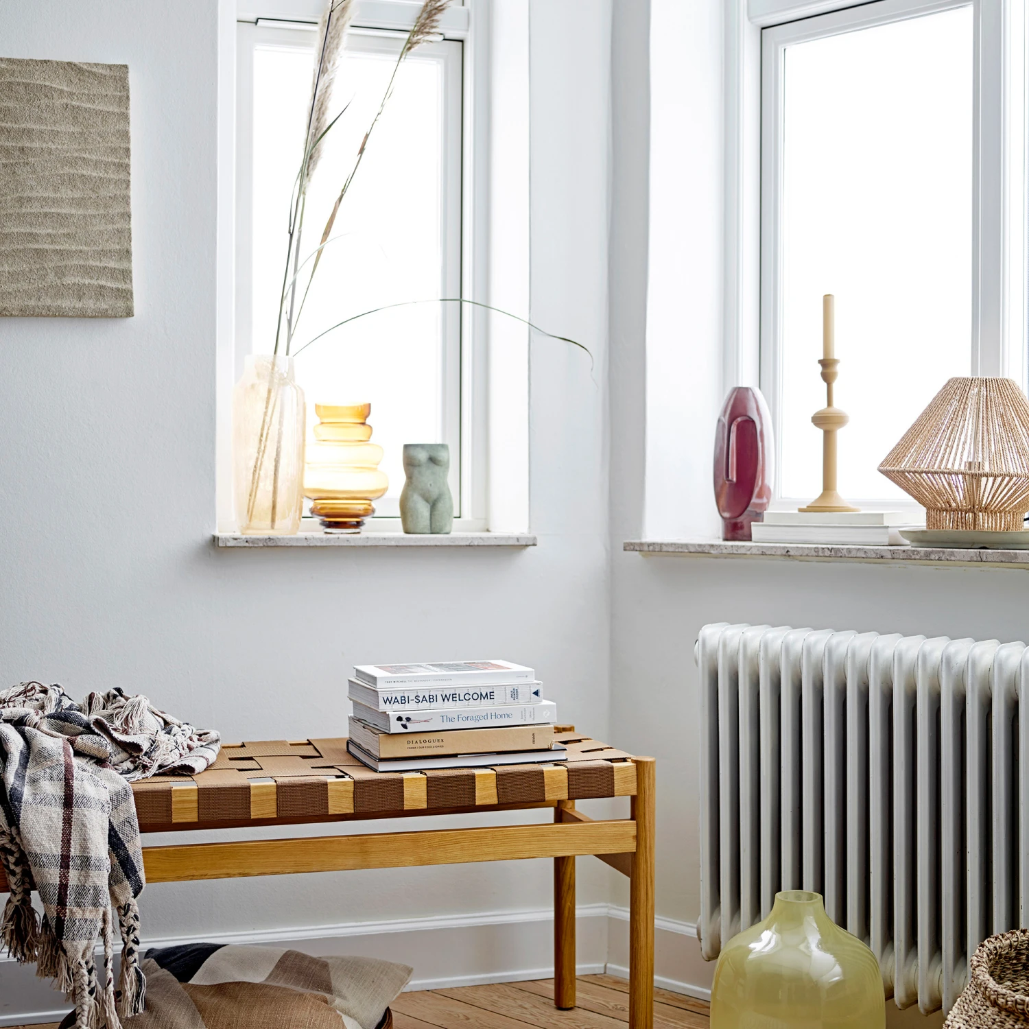 Bloomingville Emeli Deco Vaas Terracotta 16 Cm - Afbeelding 2