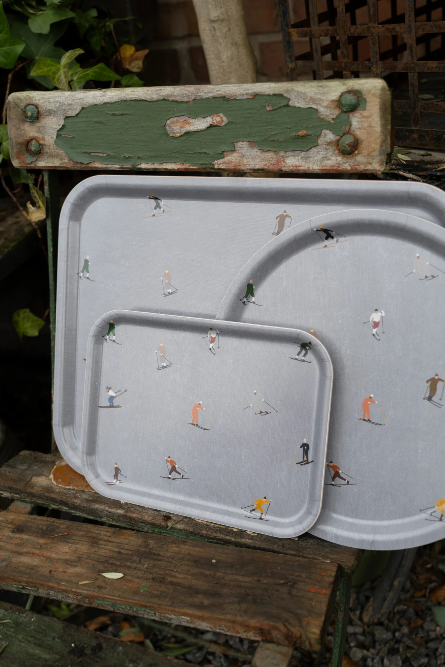 Skiers Dienblad 20x27 Cm - Afbeelding 3