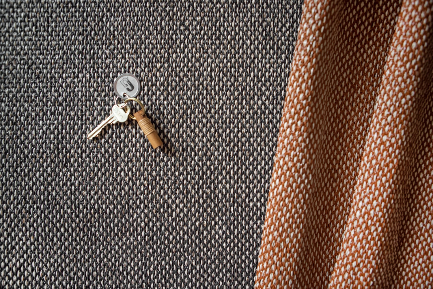 Moor Vloerkleed Mud (zwart-terracotta) - Afbeelding 2