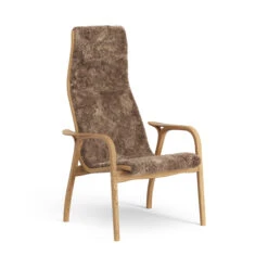 Swedese Lamino Fauteuil Eik Geolied/schapenvacht