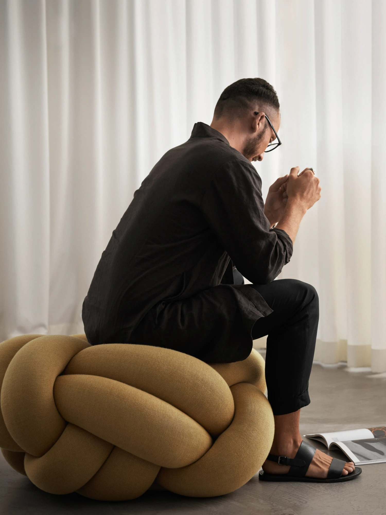 Design House Stockholm Knot Kussen XL - Afbeelding 4