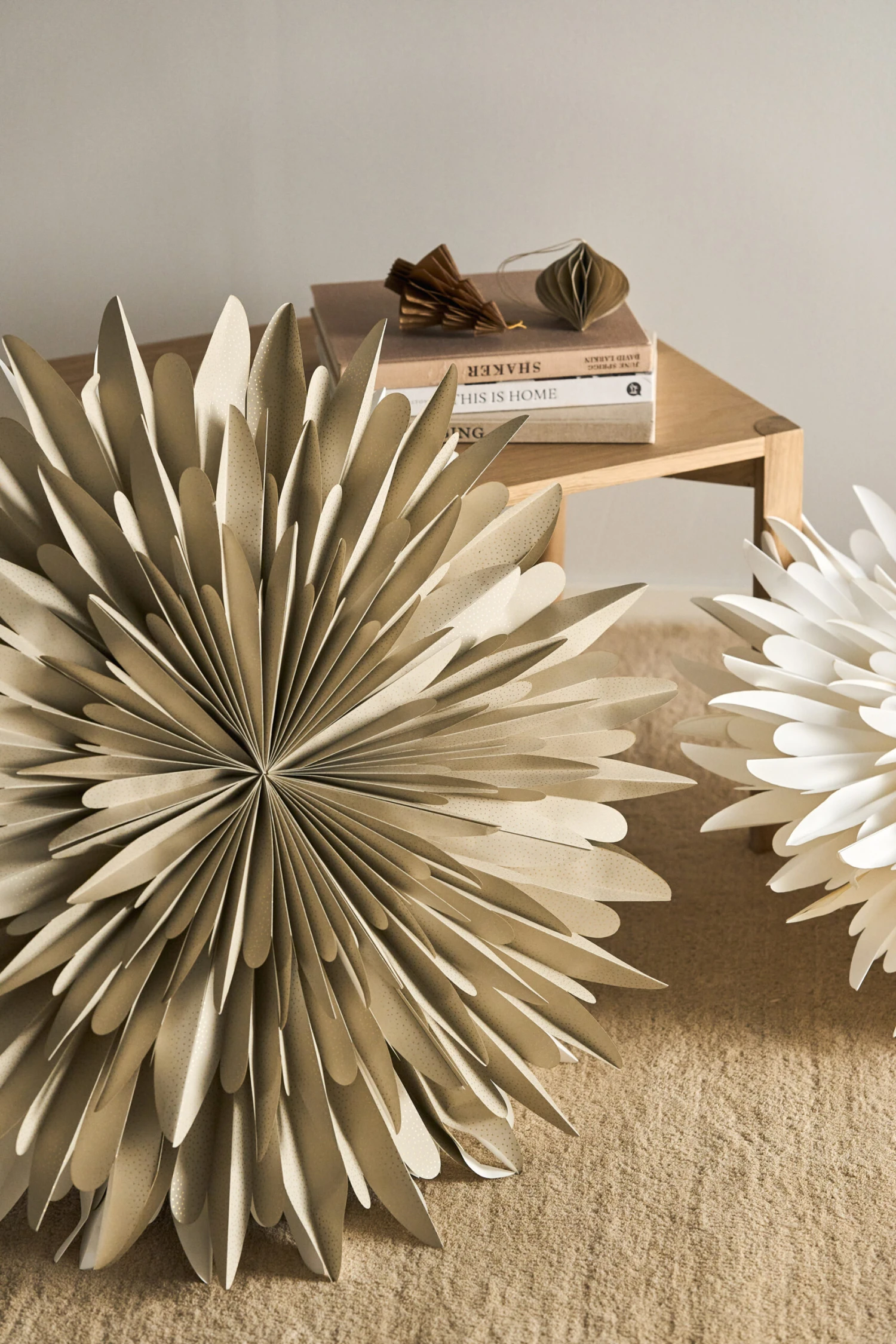 Luna Adventsster Beige Met Stippen - Afbeelding 4