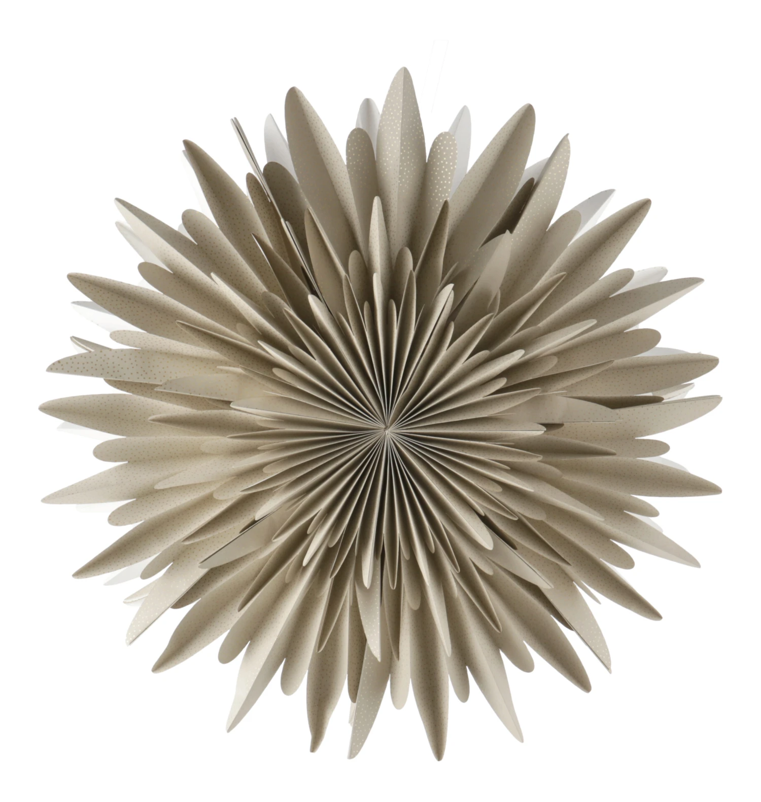 Luna Adventsster Beige Met Stippen - Afbeelding 2