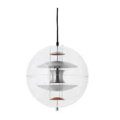 Verpan VP Globe Brushed Alu Plafondlamp