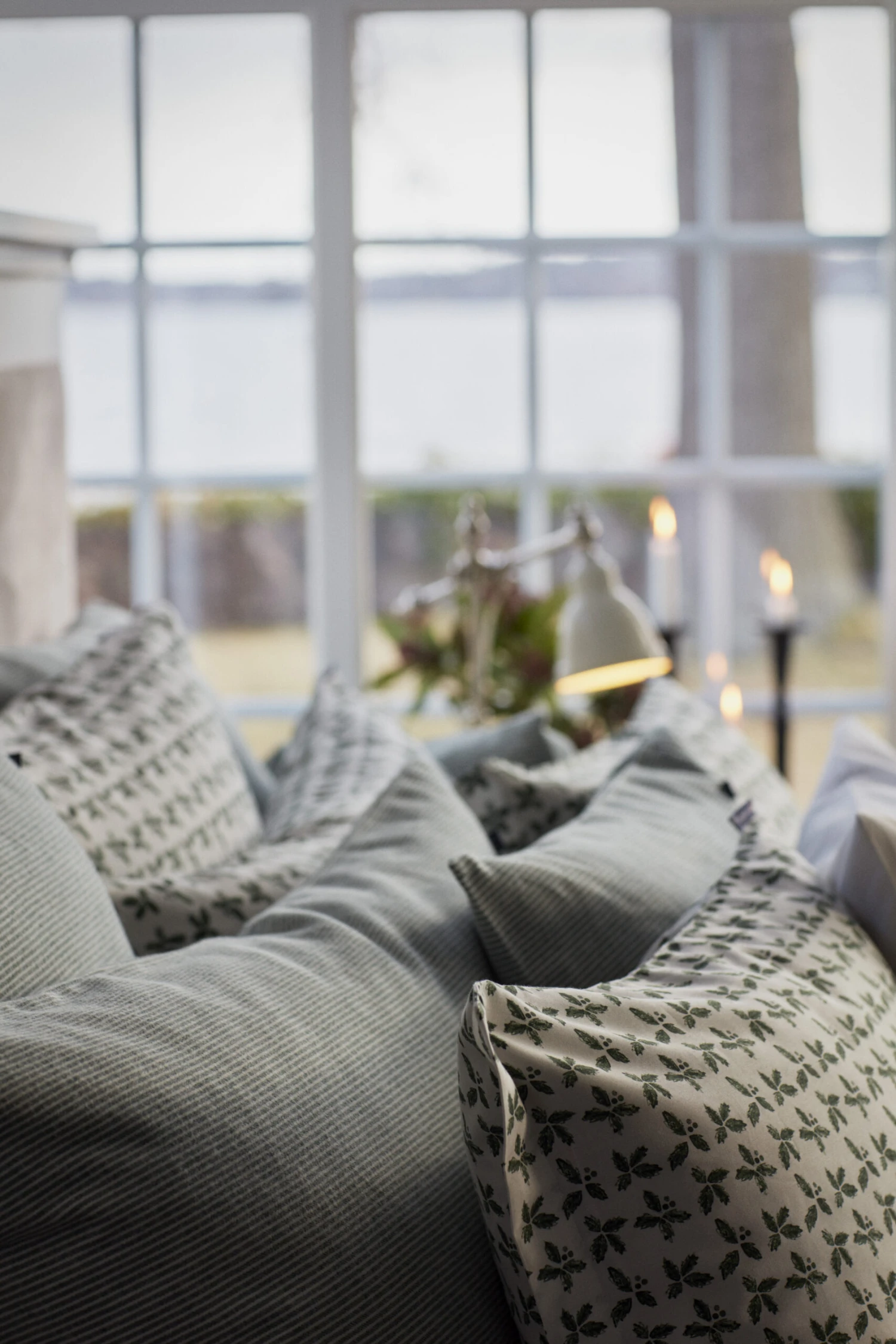 Lexington Holly Printed Cotton Sateen Kussensloop 50x60 Cm - Afbeelding 4