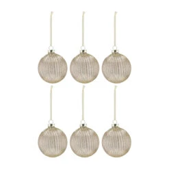 Holiday Kerstballen 6-pack