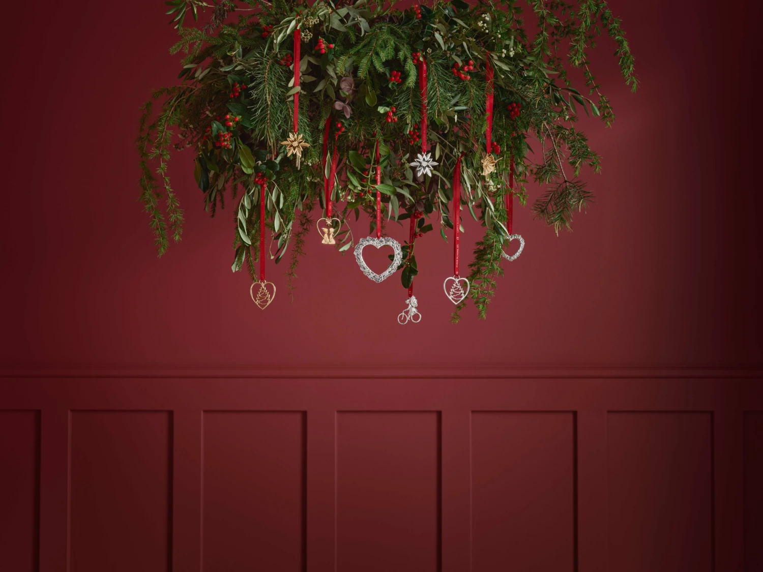 Rosendahl Karen Blixen Kerstdecoratie Bloemenhart - Afbeelding 7