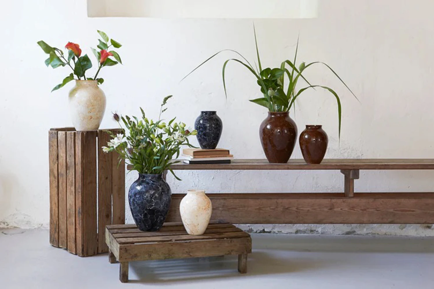 Knabstrup Keramik Knabstrup Vaas Natura 20 Cm - Afbeelding 2