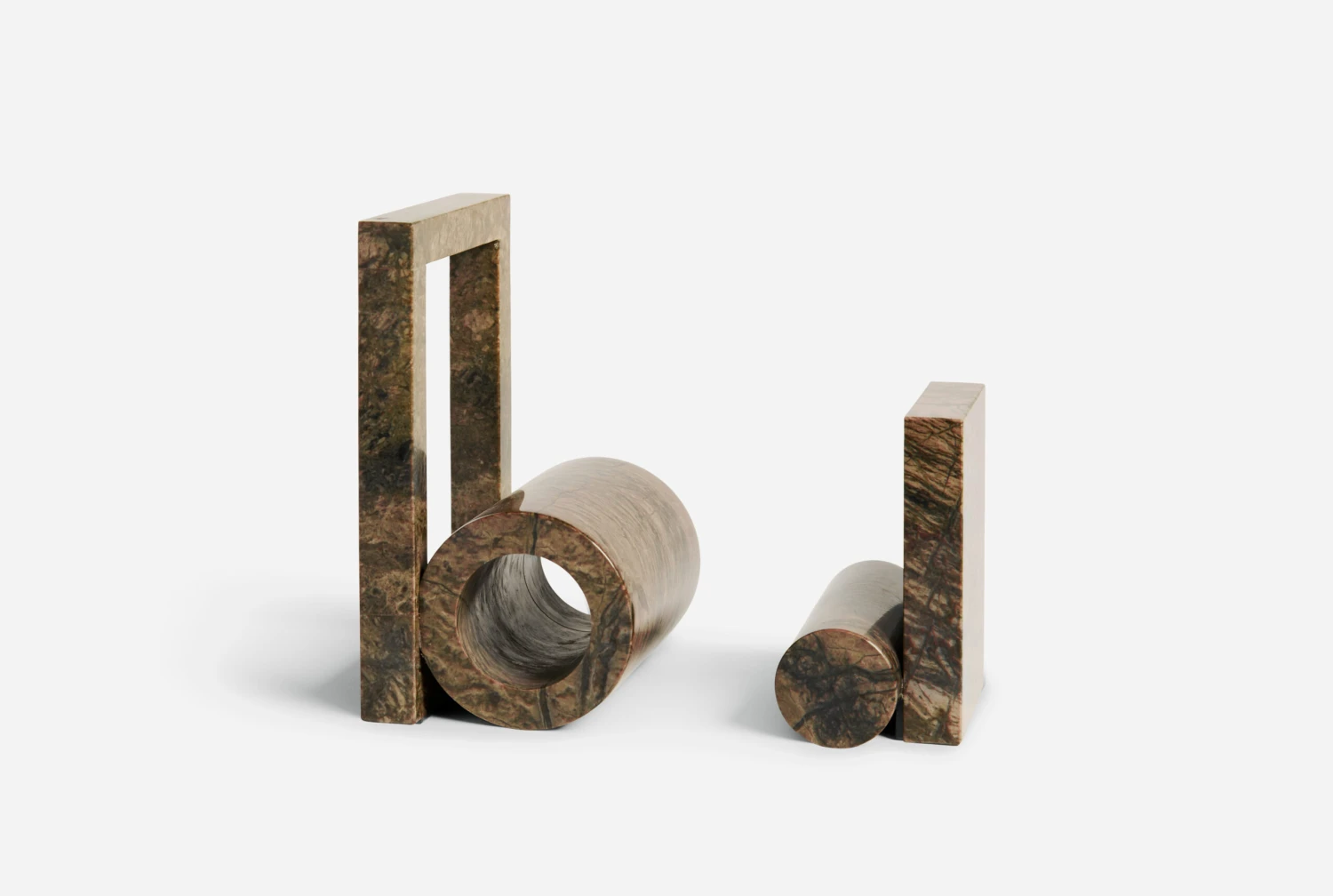 Woud Booknd Boekensteun Marmer - Afbeelding 2