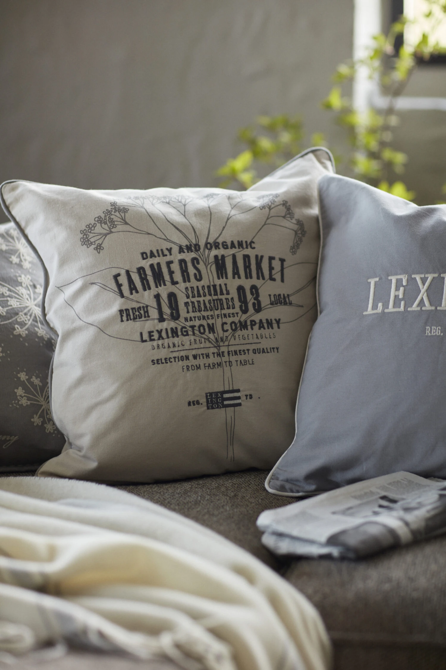 Lexington Farmers Market Kussenhoes 50x50 Cm - Afbeelding 5