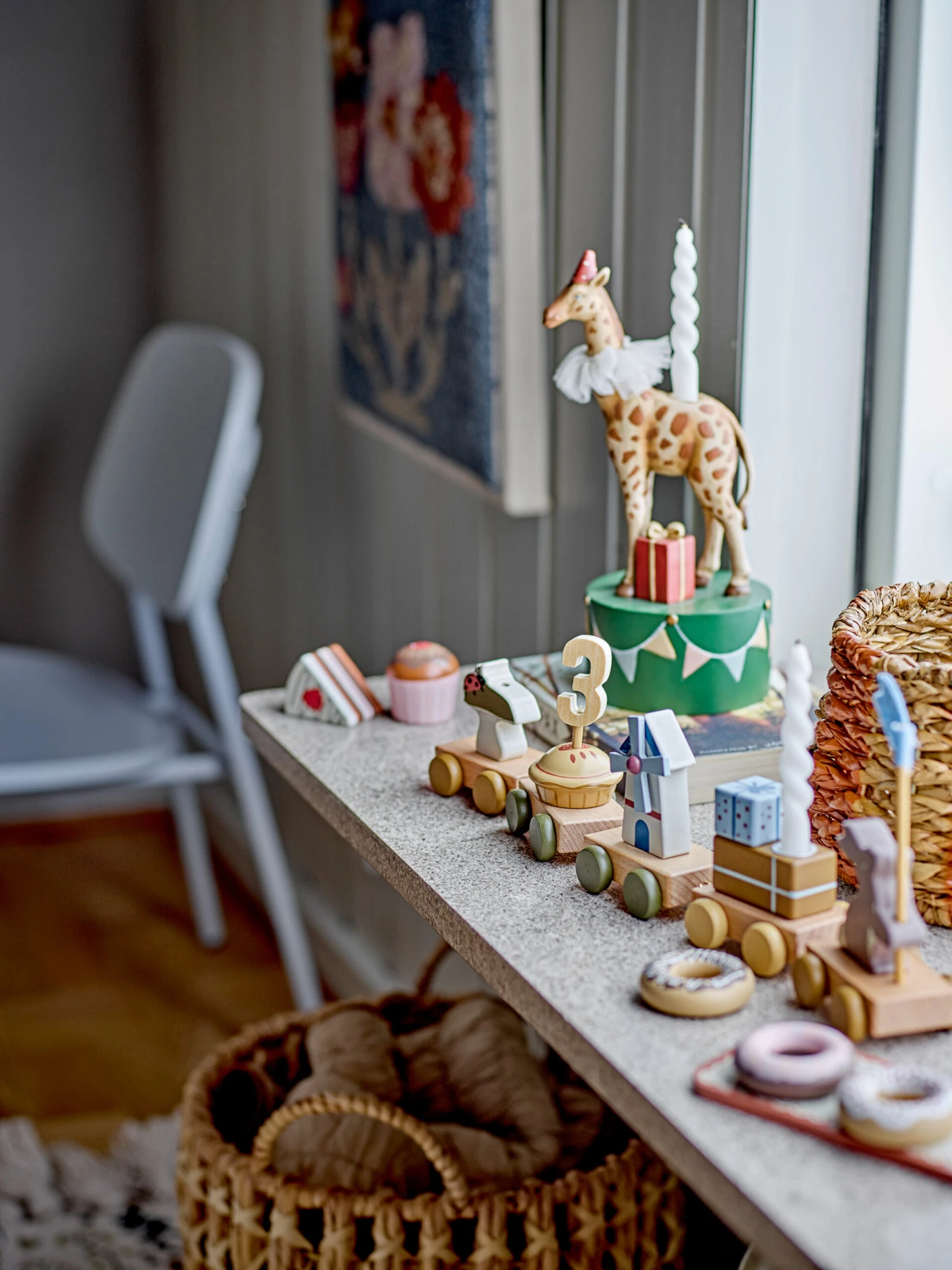 Bloomingville Flor Kandelaar 25 Cm - Afbeelding 4