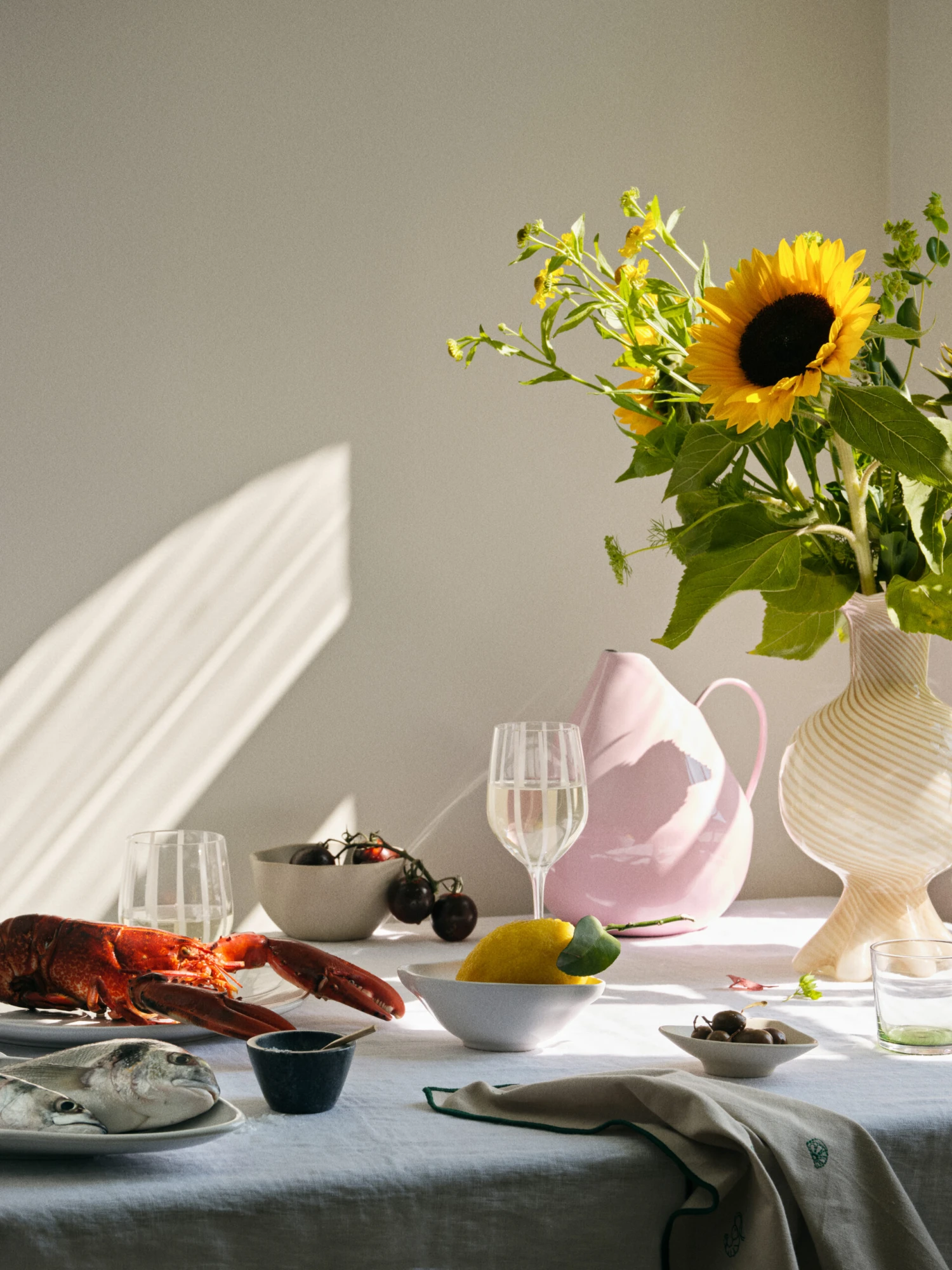 Broste Copenhagen Rosario Vaas 25 Cm - Afbeelding 3