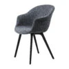 Gubi Bat Dining Chair Fully Upholstered Plastic Base
