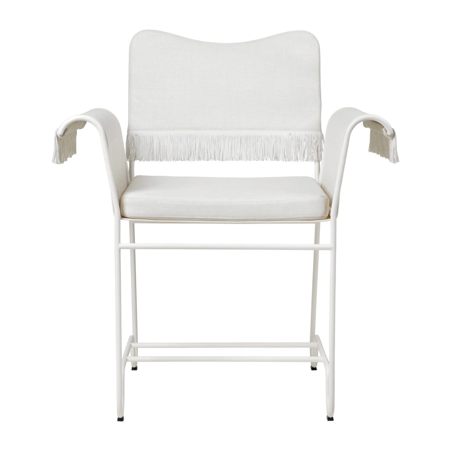 Gubi Tropique Stoel Met Armleuningen En Franjes - Afbeelding 3