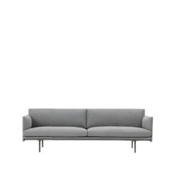 Muuto Outline Bank 3-zits Stof