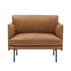 Muuto Outline Stoel Zwart Onderstel